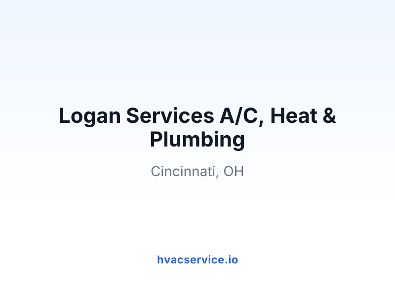 Logan Services A/C, Heat & Plumbing
