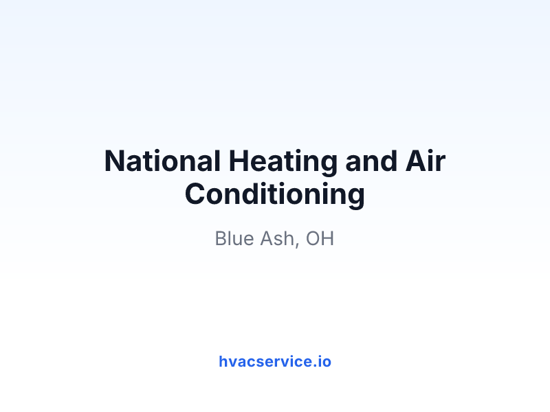 National Heating and Air Conditioning