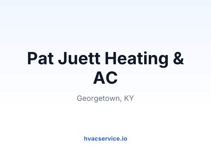 Pat Juett Heating & AC