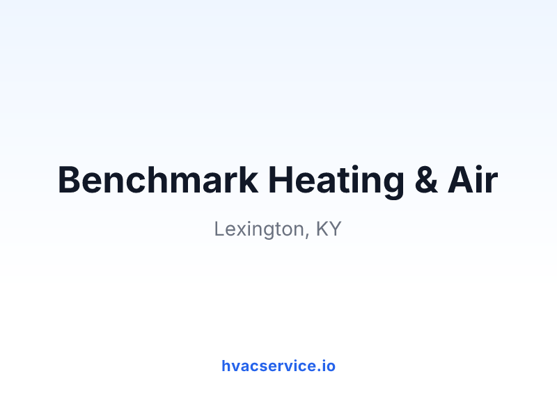 Benchmark Heating & Air