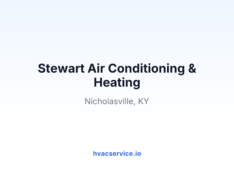 Stewart Air Conditioning & Heating