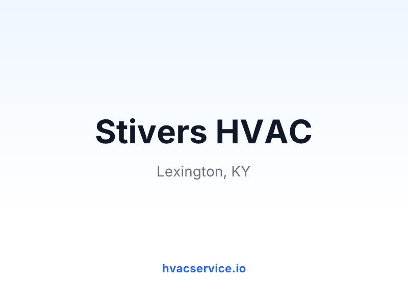 Stivers HVAC