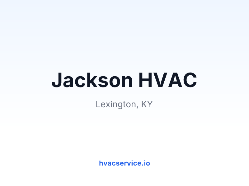 Jackson HVAC