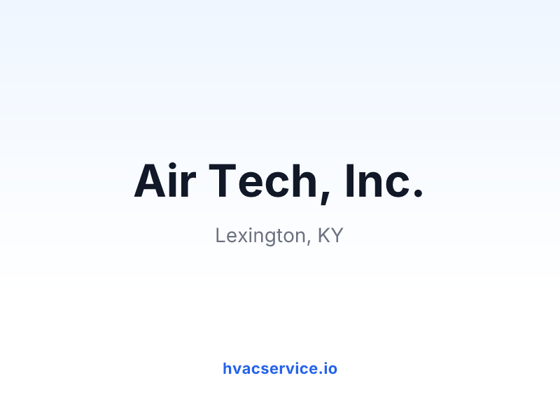 Air Tech, Inc.