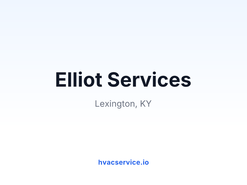 Elliot Services