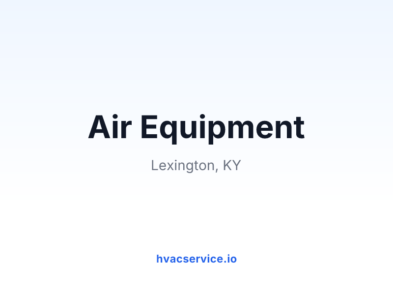 Air Equipment