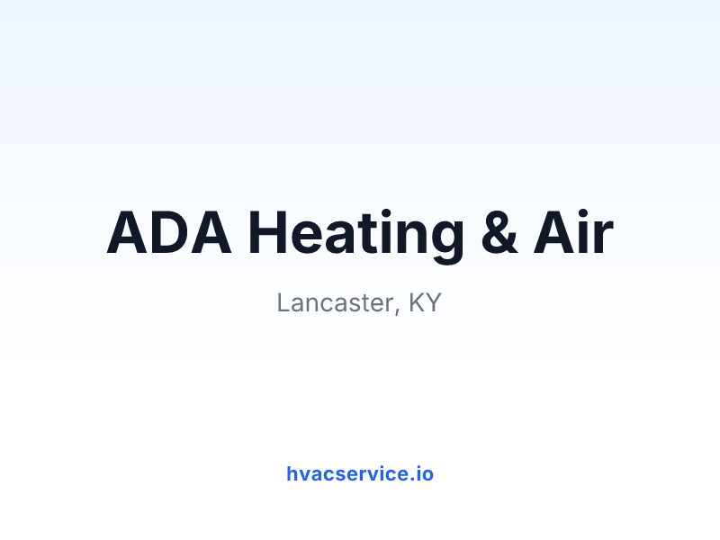 ADA Heating & Air
