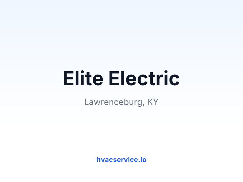 Elite Electric
