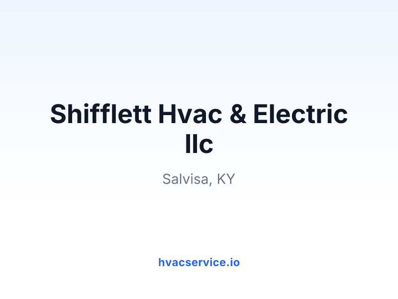 Shifflett Hvac & Electric llc