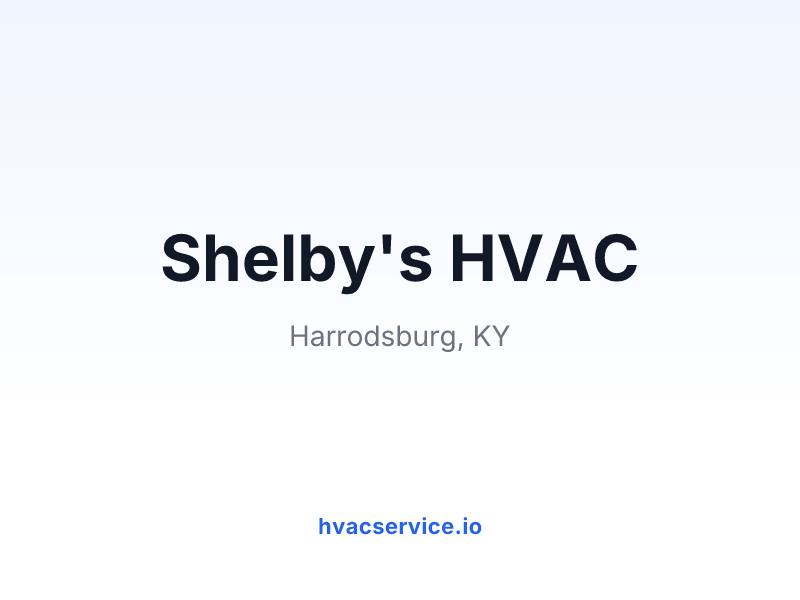 Shelby's HVAC