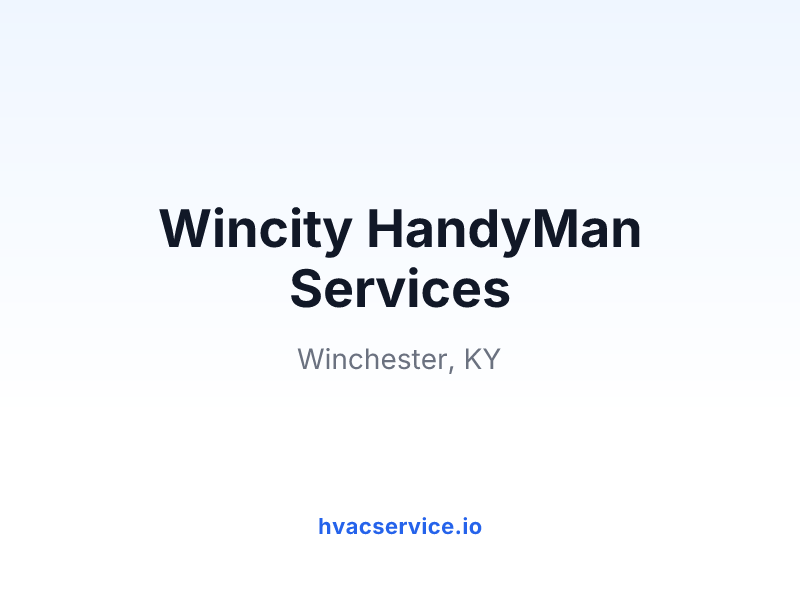 Wincity HandyMan Services