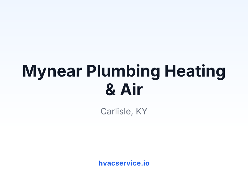 Mynear Plumbing Heating & Air