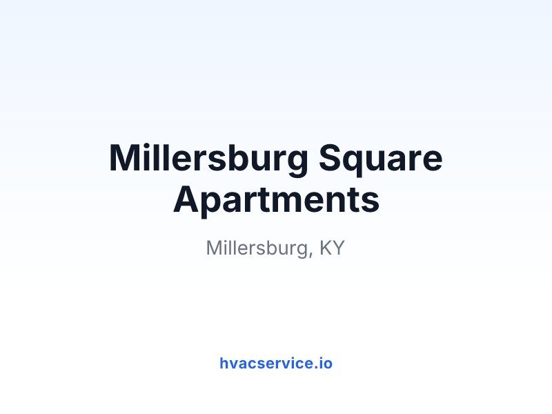 Millersburg Square Apartments