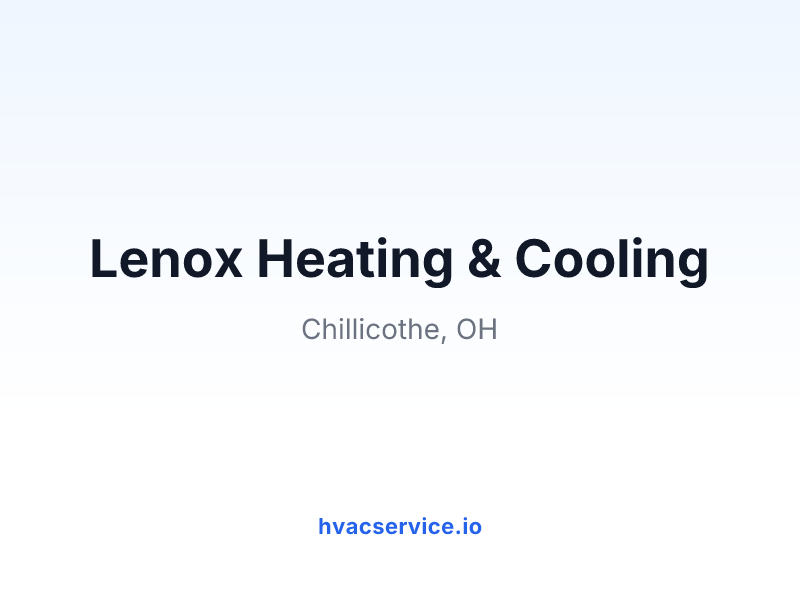 Lenox Heating & Cooling
