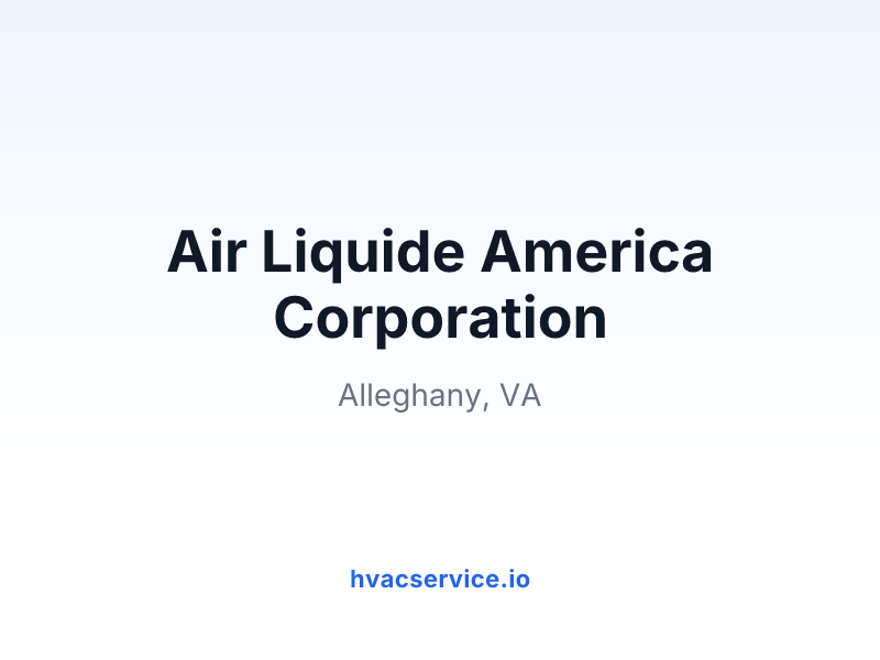 Air Liquide America Corporation