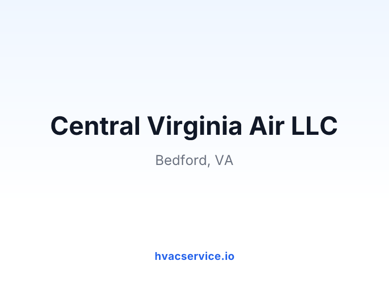 Central Virginia Air LLC