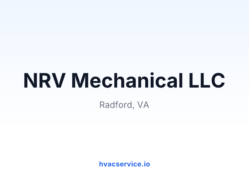 NRV Mechanical LLC