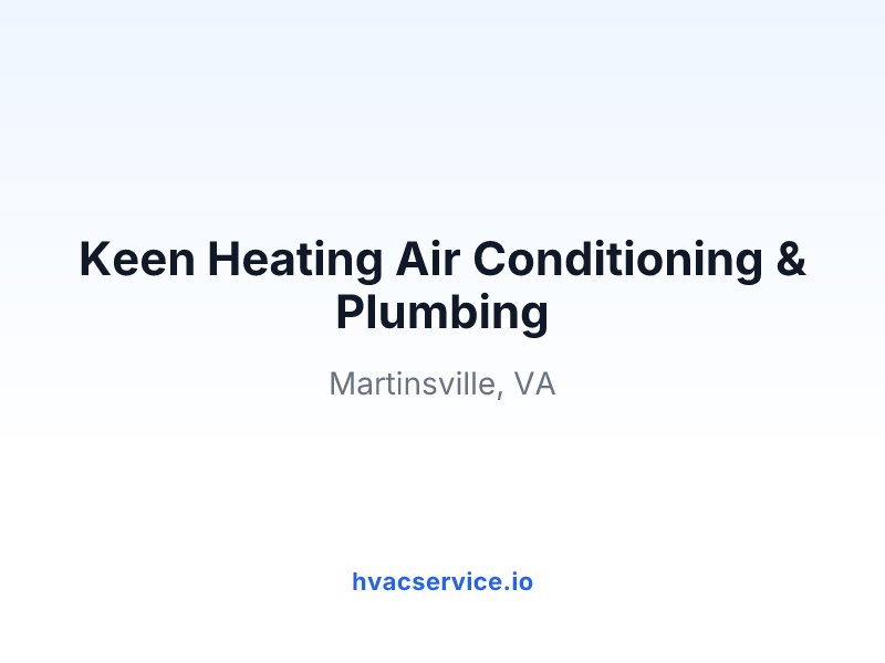 Keen Heating Air Conditioning & Plumbing