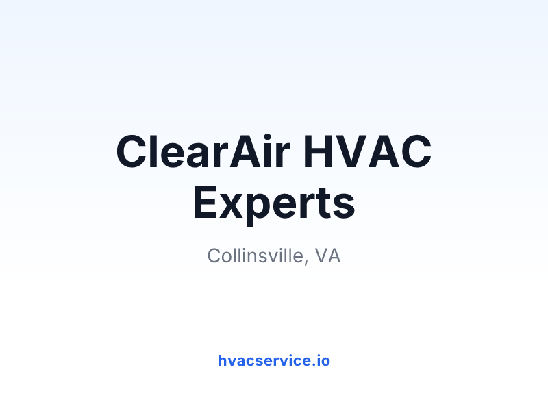 ClearAir HVAC Experts
