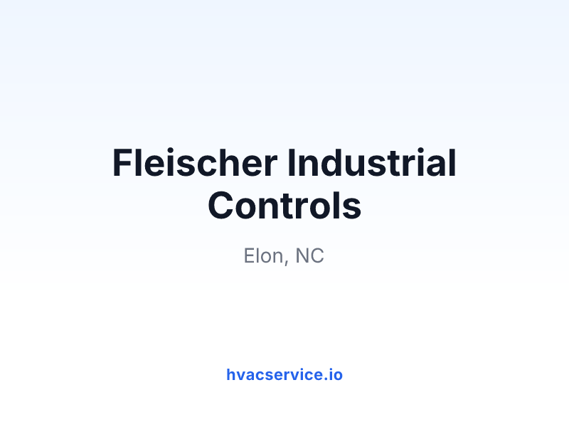 Fleischer Industrial Controls
