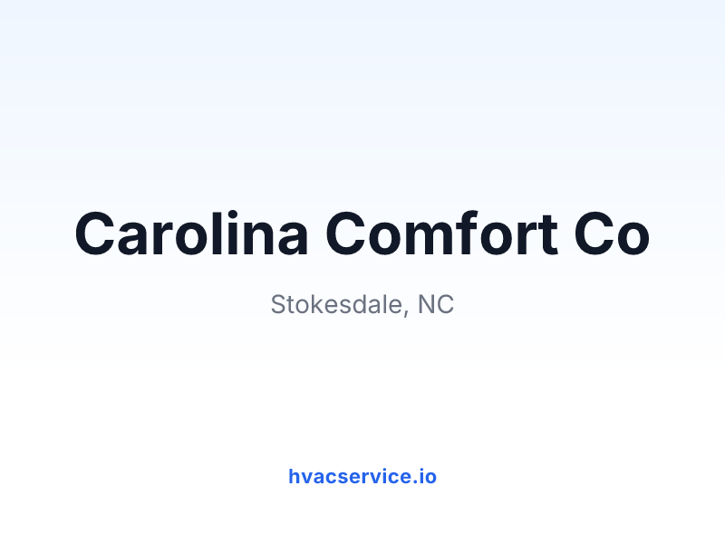 Carolina Comfort Co