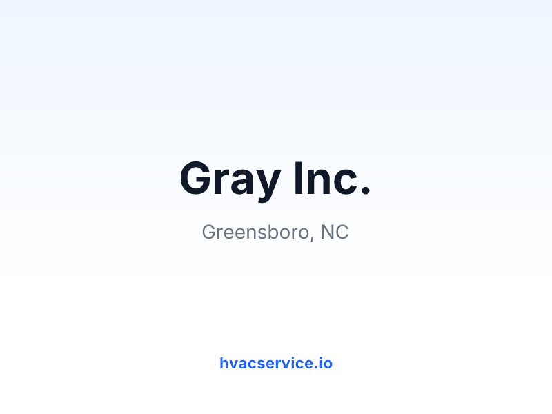 Gray Inc.