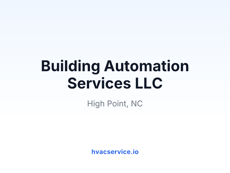 Building Automation Services LLC