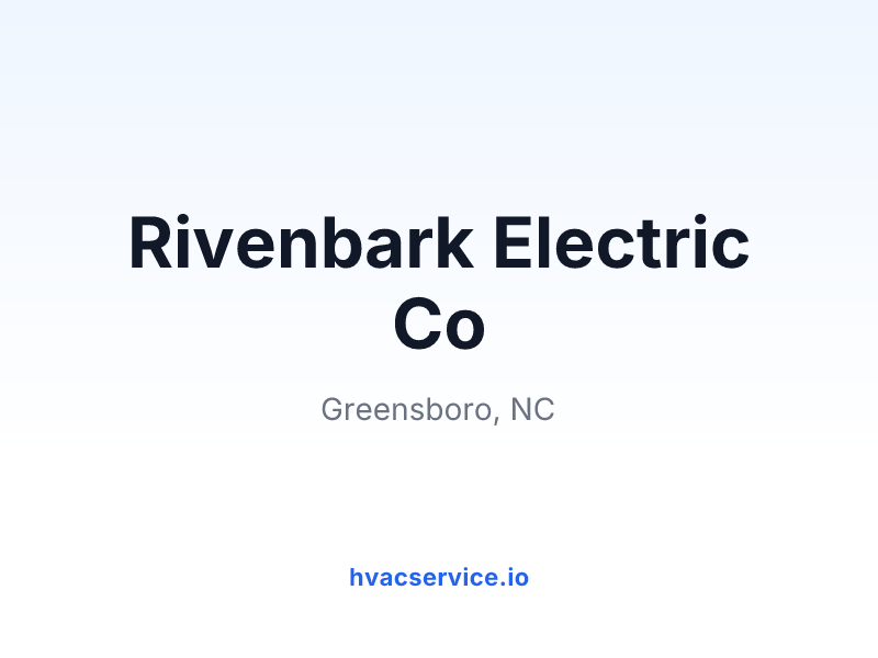 Rivenbark Electric Co