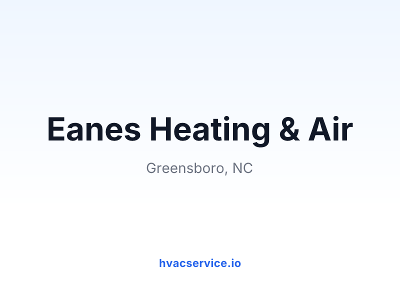 Eanes Heating & Air
