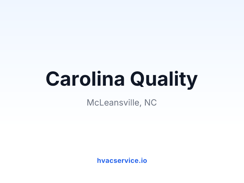 Carolina Quality