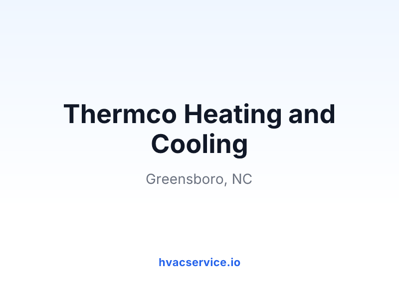 Thermco Heating and Cooling