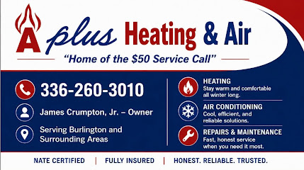 A plus heating and air