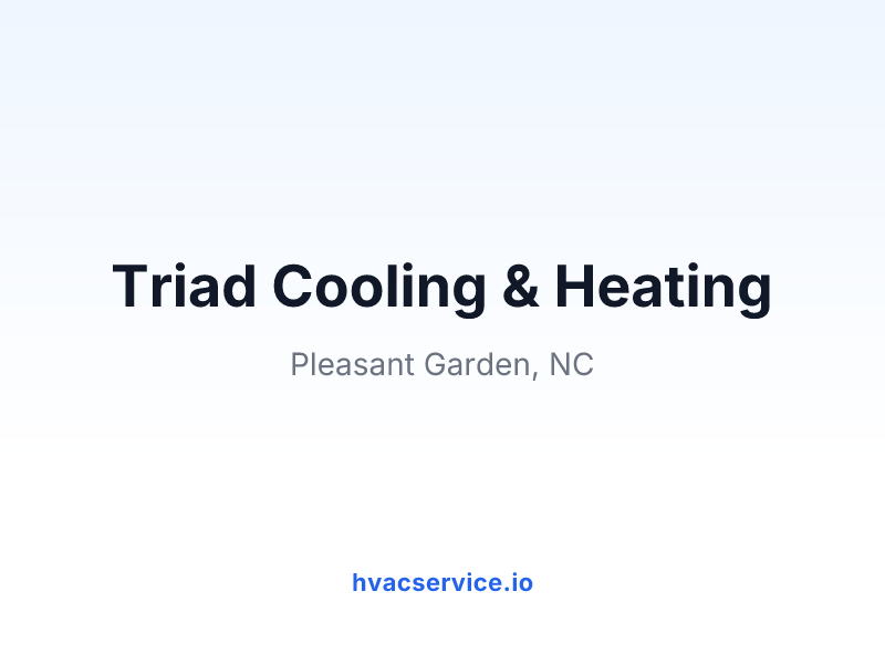 Triad Cooling & Heating