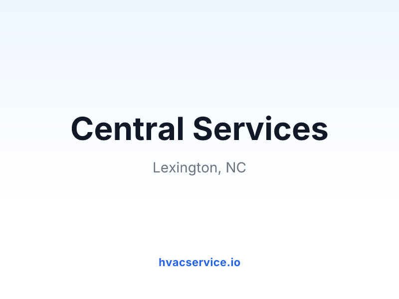 Central Services