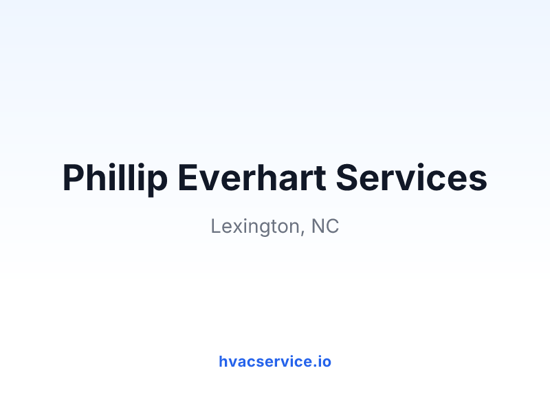 Phillip Everhart Services