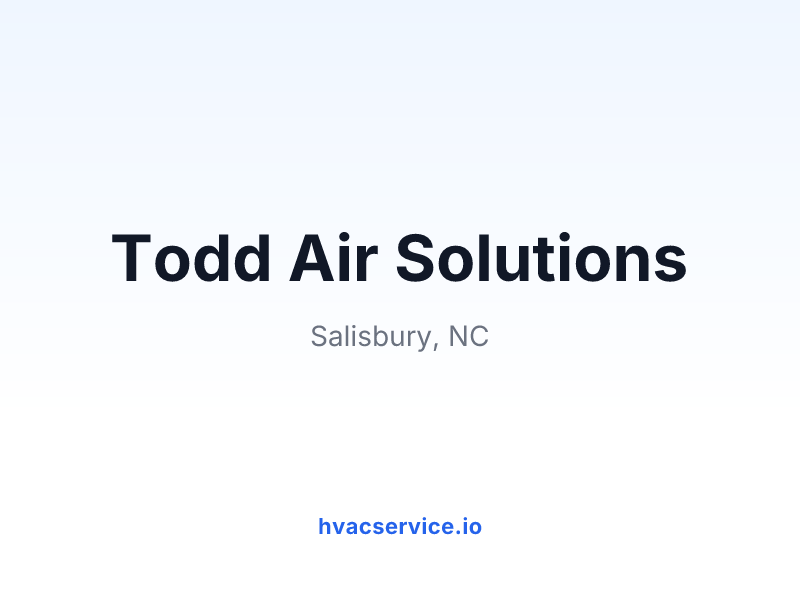 Todd Air Solutions
