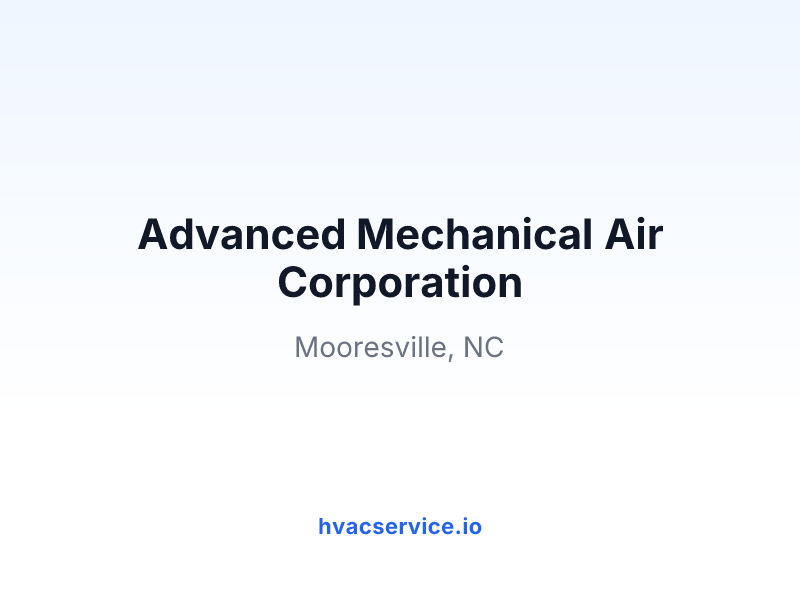 Advanced Mechanical Air Corporation