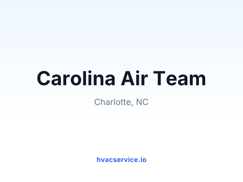 Carolina Air Team