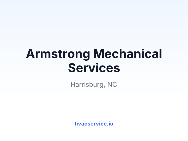 Armstrong Mechanical Services