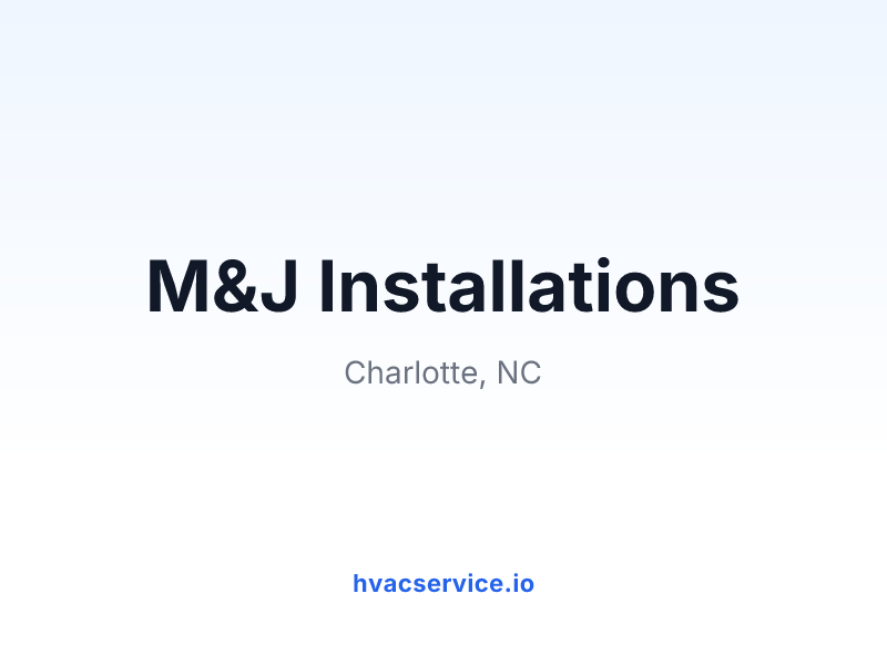 M&J Installations