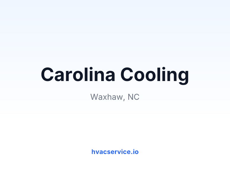 Carolina Cooling