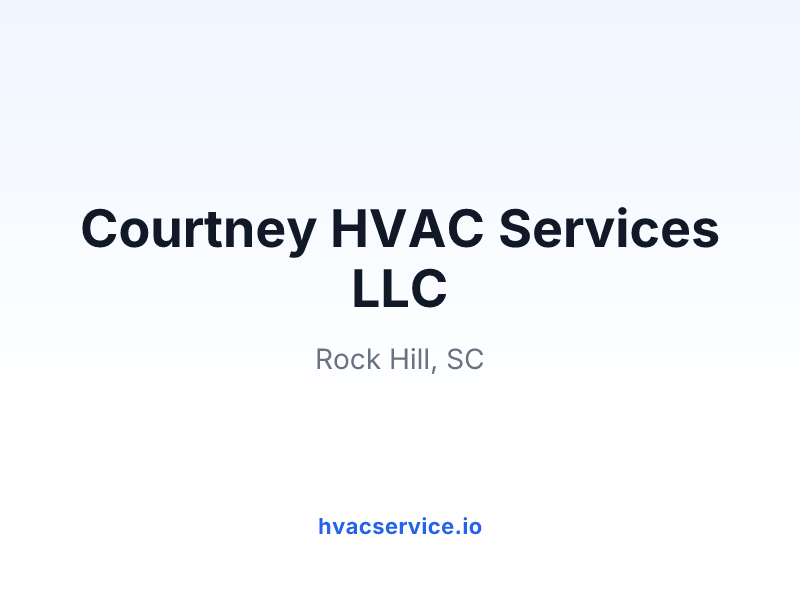 Courtney HVAC Services LLC