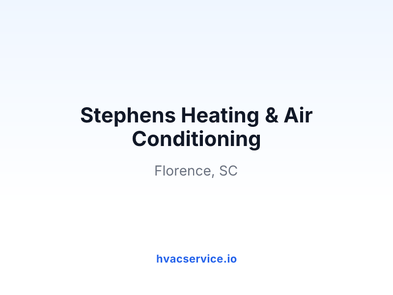 Stephens Heating & Air Conditioning