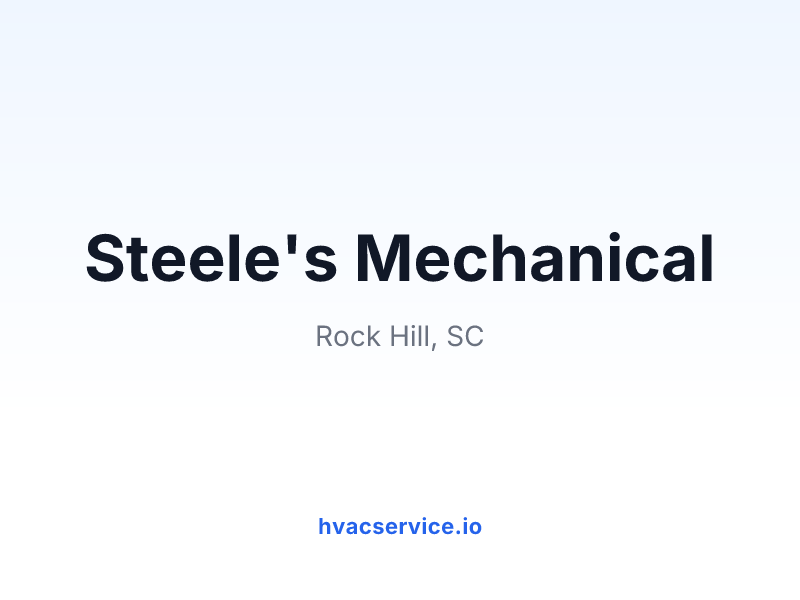 Steele's Mechanical