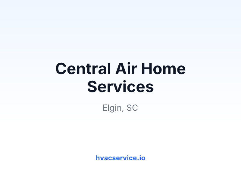 Central Air Home Services
