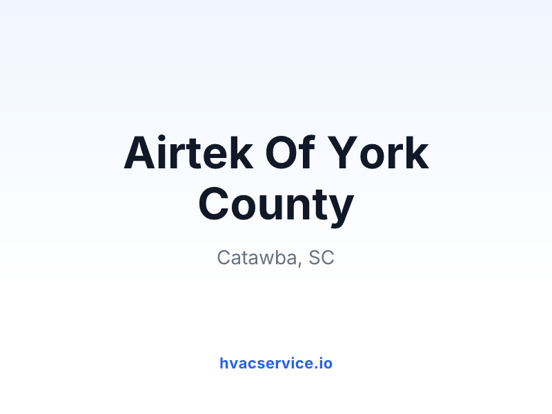Airtek Of York County