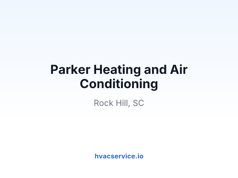 Parker Heating and Air Conditioning