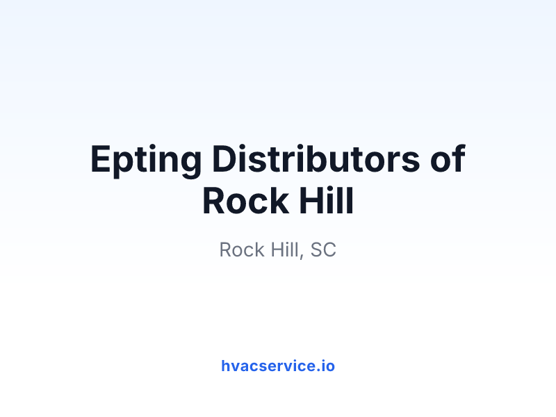 Epting Distributors of Rock Hill