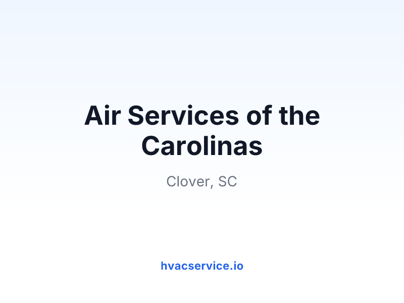 Air Services of the Carolinas
