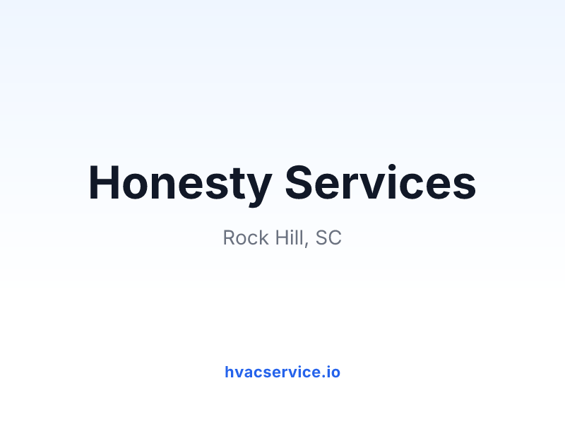 Honesty Services